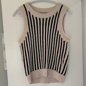 French Connection knit sweater vest